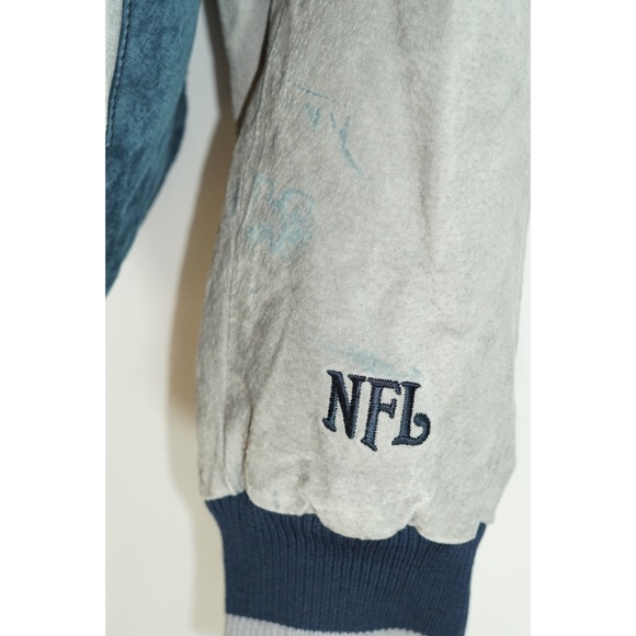 New England Patriots Leather Suede Jacket XXL - Picture 16 of 16